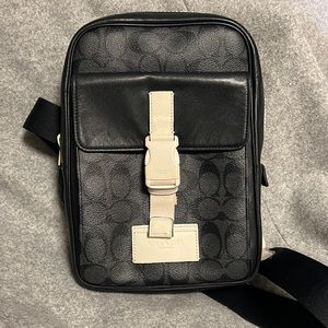 Coach track pack purse